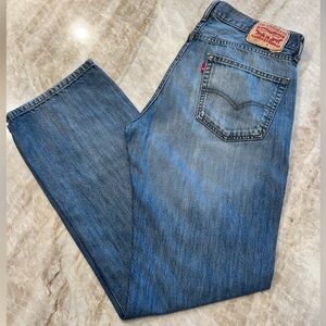 Levi’s 559 Relaxed Straight Jeans | Men’s 34x32 | Light Wash Vintage Fade Denim
